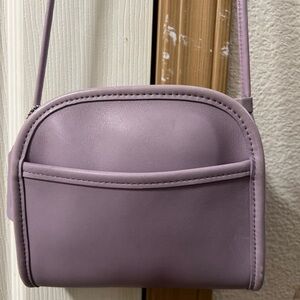 Coach Abbie Zip Crossbody Bag 9017 Vintage Purple lavender color rare